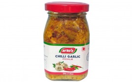 Arko's Chilli Garlic Pickle   Glass Jar  200 grams